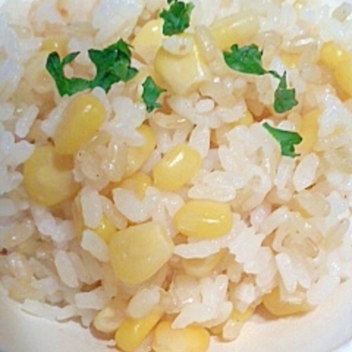 ホールコーンの缶などで汁ごと とうもろこしごはん レシピ 作り方 By ジョンとポーク 楽天レシピ ホールコーンの缶などで汁ごと とうもろこしごはん レシピ 作り方 By ジョンとポーク 楽天レシピ